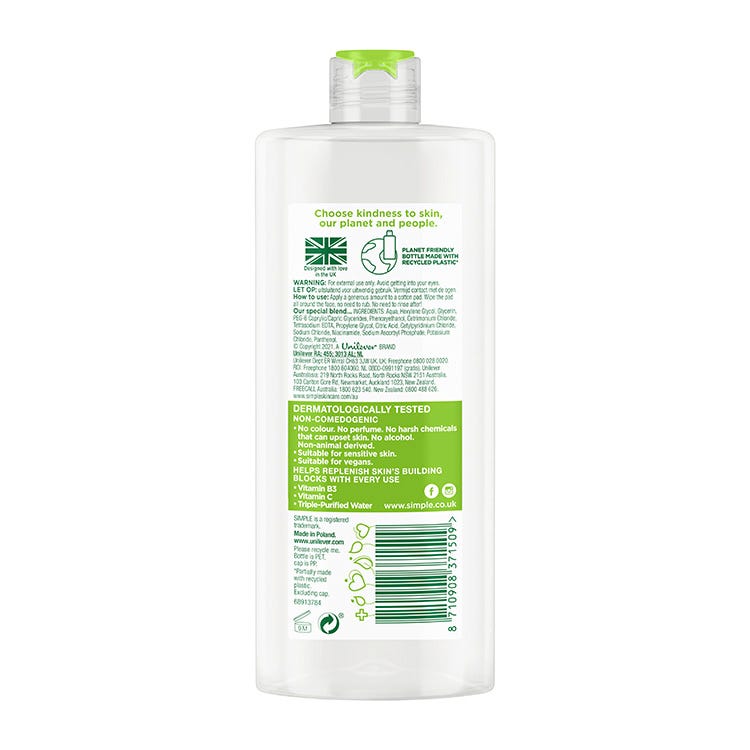 میسلار واتر سیمپل Kind To Skin - تصویر 2