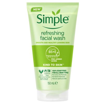 ژل شستشوی صورت سیمپل مدل Refreshing حجم 150میلی لیتر