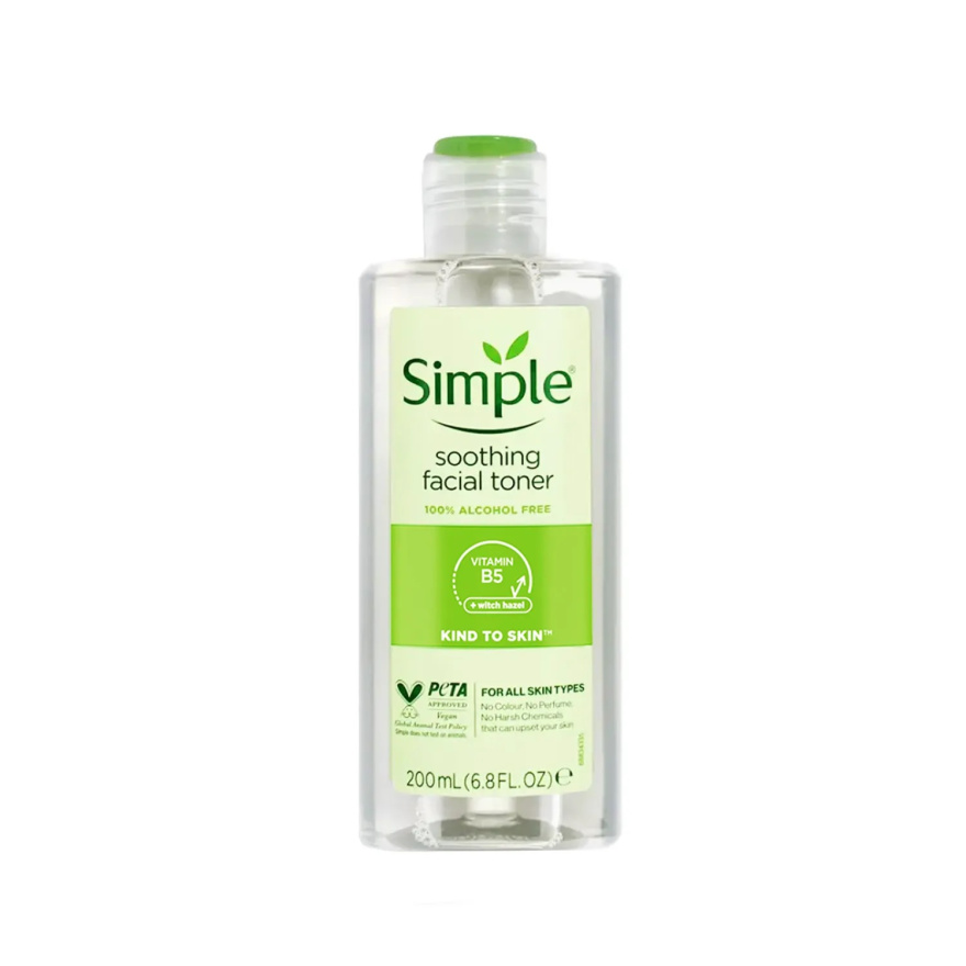 تونر آرامش بخش صورت سیمپل مدل Soothing Facial Toner مناسب انواع پوست - تصویر 1