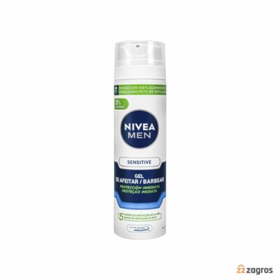 ژل-اصلاح-نیوآ-مدل-Sensitive-مناسب-پوست-حساس-200-میل-زیبامون