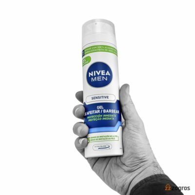 ژل-اصلاح-نیوآ-مدل-Sensitive-مناسب-پوست-حساس-200-میل-زیبامون-نمونه