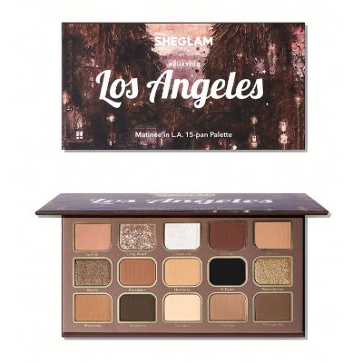 پالت سایه چشم 15 رنگ شیگلم Sheglam مدل Matinee In LA