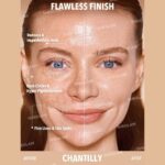 کرم پودر استیکی شیگلم مدل مغناطیسی رنگ Chantilly - تصویر 4