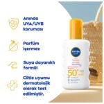 اسپری ضد آفتاب نیوآ برای پوست های حساسSPF50 - تصویر 2