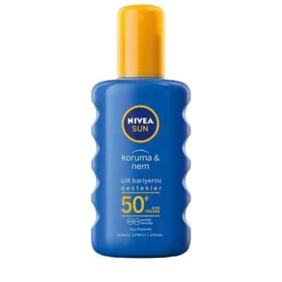 اسپری ضد آفتاب و مرطوب کننده بی رنگ نیوآ +SPF50