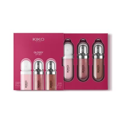پک لیپ گلاس کیکو ( Glossy lip set01 kiko)