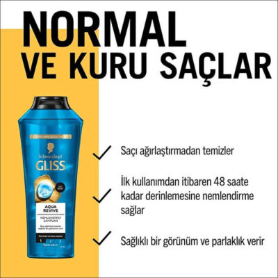 Gliss-Schwarzkopf-Aqua-Revive-Hydrating-Shampoo-400ml1-زیبامون