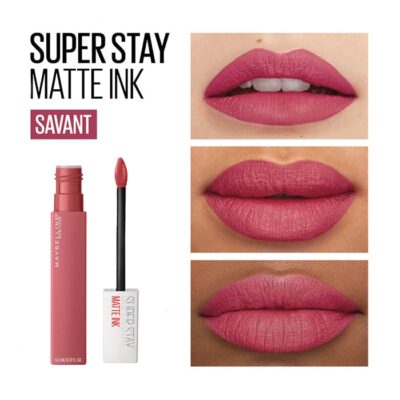 -رژ-لب-میبلینSuperStay-155-Savant