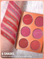 رژگونه ۶ رنگ Floral Flush Blush شیگلم - تصویر 2