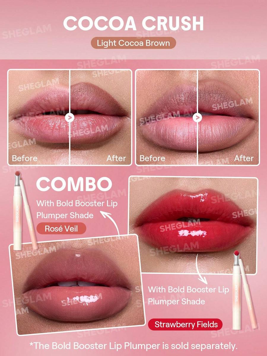 خط لب بولد بوستر مدل Cocoa Crush شیگلم — تصویر ۳