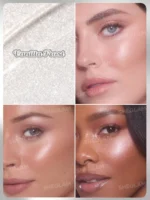 هایلایتر کره ای شیگلم مدل Buttery Bling رنگ Vanilla Frost - تصویر 2