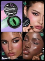 رژگونه شیگلم با قابلیت تغییر رنگ مدل زن گربه ای CATWOMAN - تصویر 2