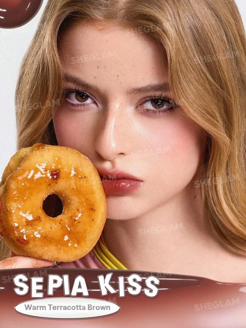 لیپ گلاس آینه ای مدل Glass Lock Air Gloss رنگ Sepia Kiss - تصویر 4
