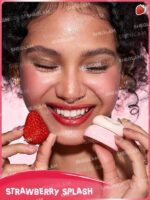 بالم لب کاسه ای شیگلم مدل Strawberry Splash - تصویر 3
