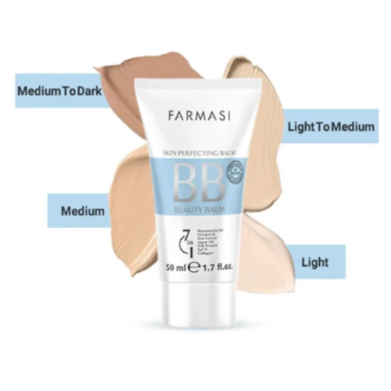 بی بی کرم فارماسی شماره 02 رنگ Light to Medium - تصویر 2