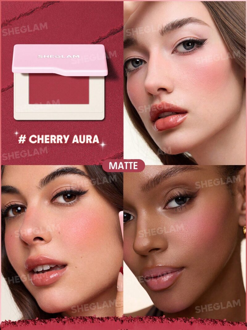 رژگونه شیگلم مدل Dream Touch رنگ CHERRY AURA - تصویر 2