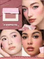 رژگونه شیگلم مدل Dream Touch رنگ Whipped Fig - تصویر 2
