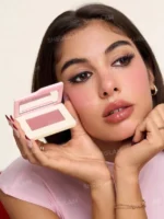 رژگونه شیگلم مدل Dream Touch رنگ Whipped Fig - تصویر 4