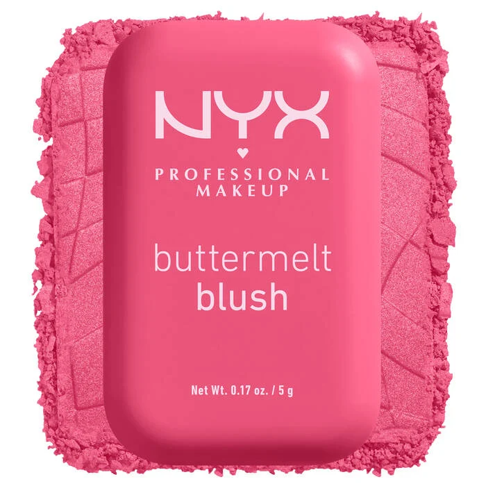 رژ گونه پودری نیکس NYX مدل Buttermelt Blushm رنگ Getting Butta شماره BMBL08 - تصویر 1
