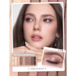 پالت سایه چشم 9 رنگ شیگلم مدل Mauve Mood - تصویر 3