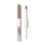 سایه مایع دوطرفه شیگلم مدل Silk & Sparkle رنگ taupe