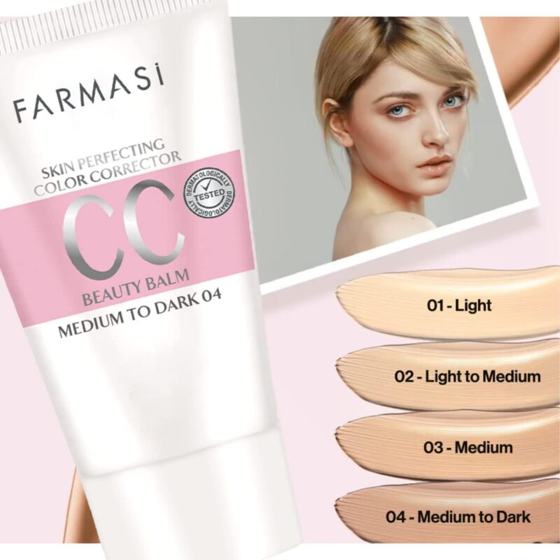 سی سی کرم فارماسی شماره 03 رنگ Medium - تصویر 2