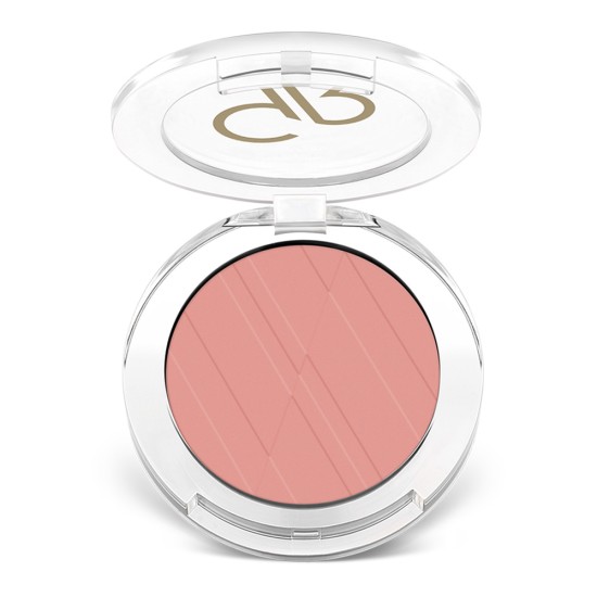 رژ گونه پودری گلدن رز مدل Powder Blush Soft And Silki رنگ Soft Peach شماره 14 - تصویر 1