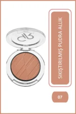 رژ گونه پودری گلدن رز مدل Powder Blush Soft And Silki رنگ Tan Glow شماره 07 - تصویر 2