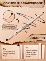 مداد چشم شیگلم مدل Gel Glide رنگ Brown - تصویر 6