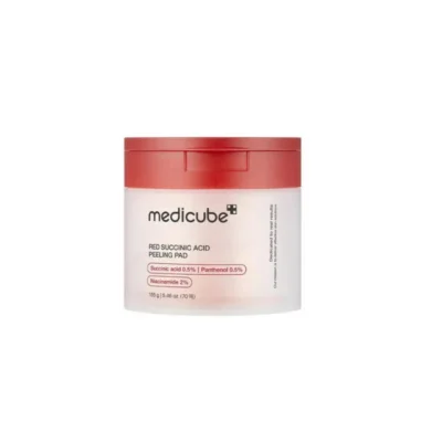 پد لایه بردار پوست مدیکیوب مدل Red Succinic Acid