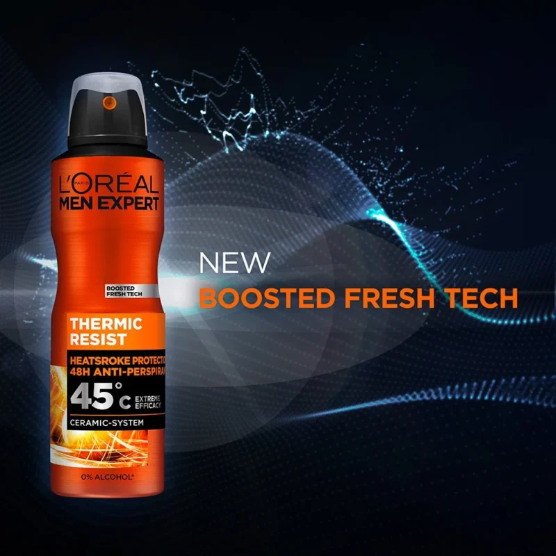 اسپری ضد تعریق مردانه Thermic Resist لورال - تصویر 5