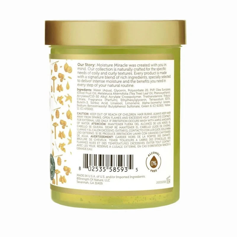 ژل حالت‌دهنده فوق قوی مو آفریکن پراید روغن زیتون و درخت چای African Pride Max Hold Styling Hair Gel - تصویر 3